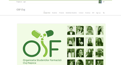 Desktop Screenshot of osfcluj.ro
